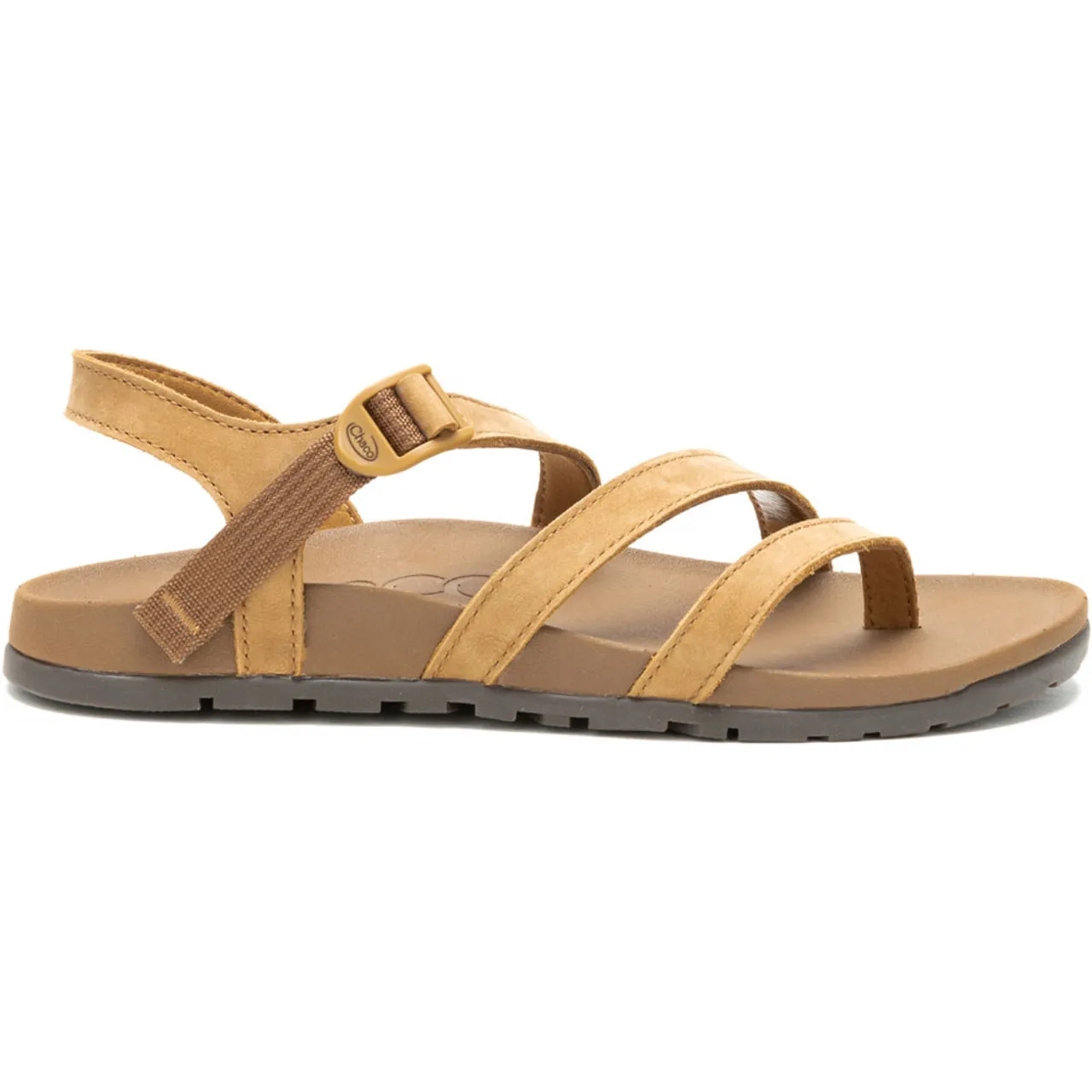 Women's Chaco Lowdown Strappy Low Sandal - Bone Brown