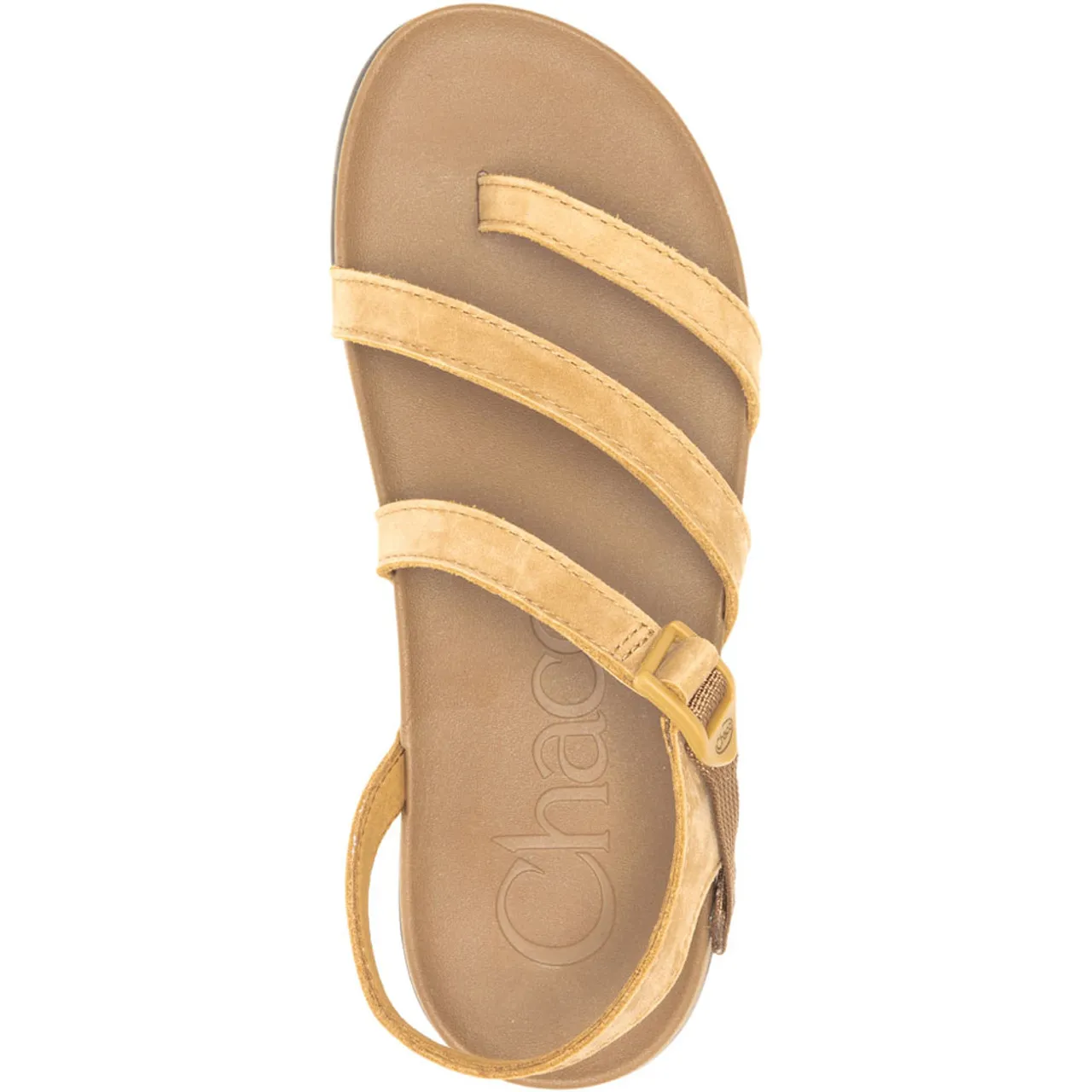 Women's Chaco Lowdown Strappy Low Sandal - Bone Brown