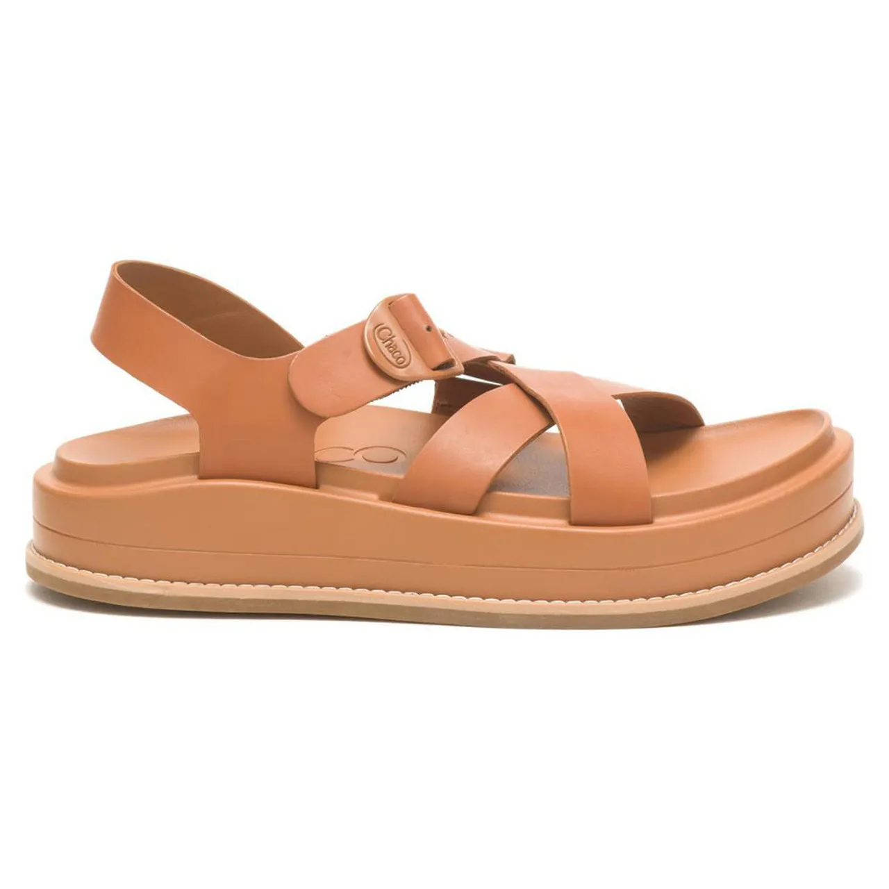 Women's Chaco Townes Midform Sandals- Cashew