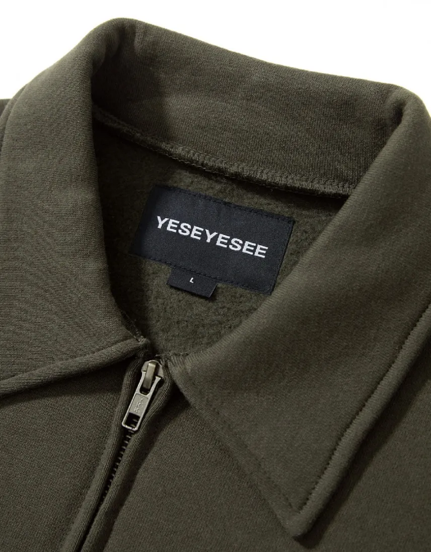 YESEYESEE  |[YESEYESEE] ★Tale Logo Half-zip